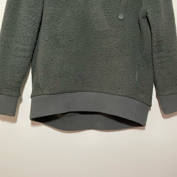 Athleta Talus Sherpa Half Zip Pullover Sweatshirt - Picture 3 of 7